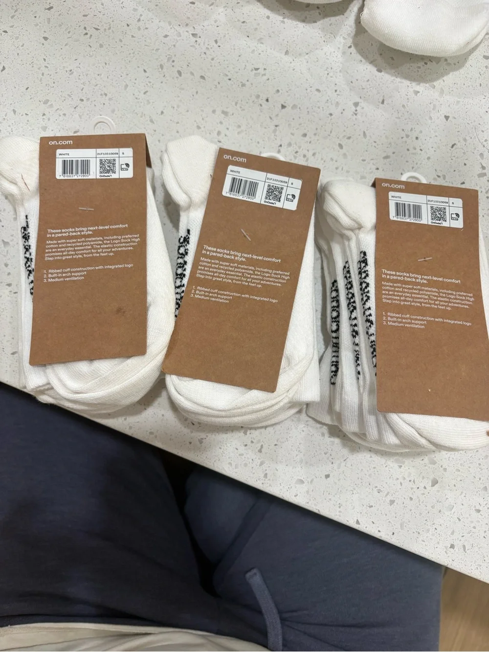 On Running Logo Sock High bundle‎